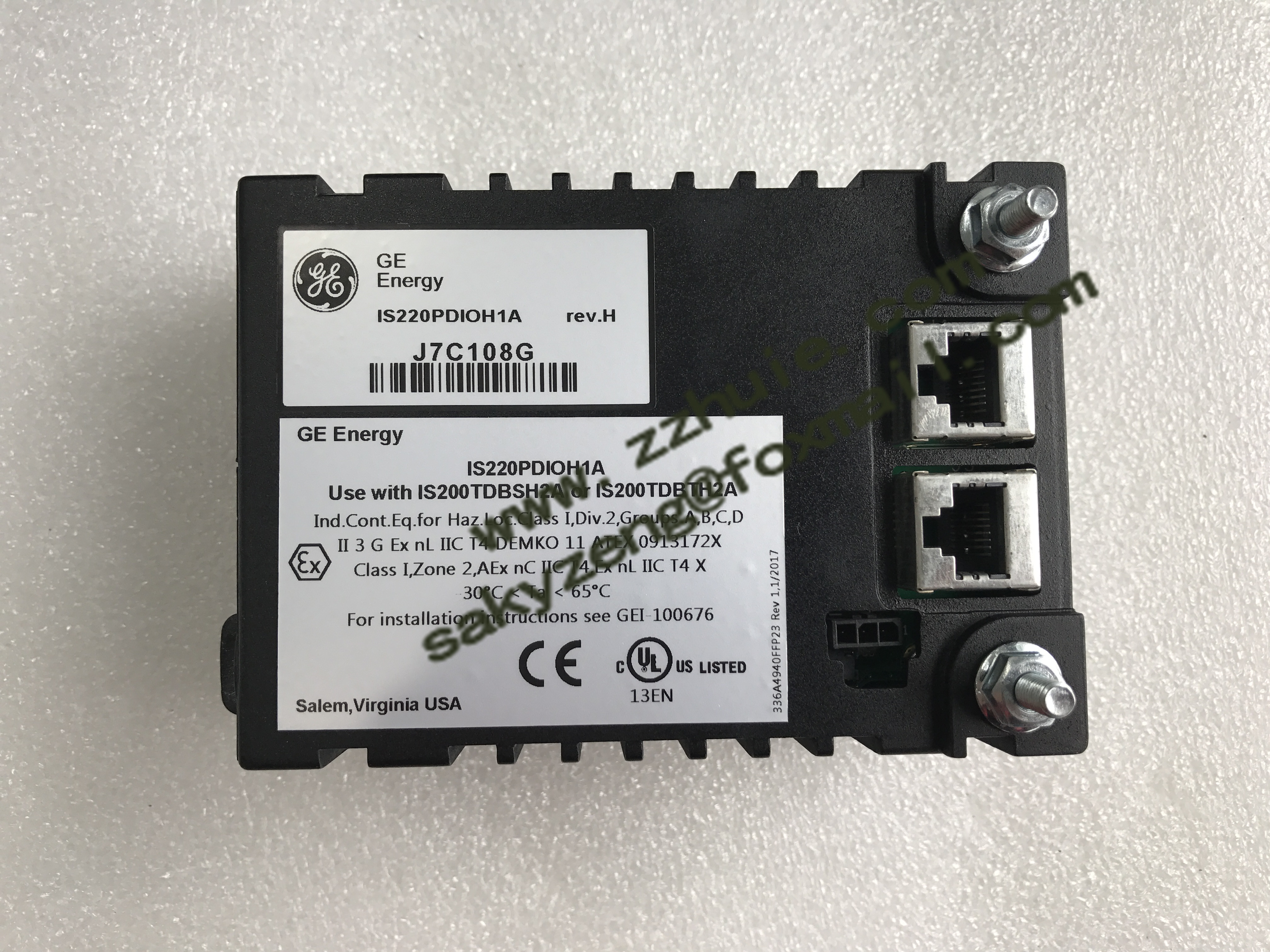 GE IS200VCMIH1B IS200VCMIH1BCB VCMI VME Communication Interface Board
