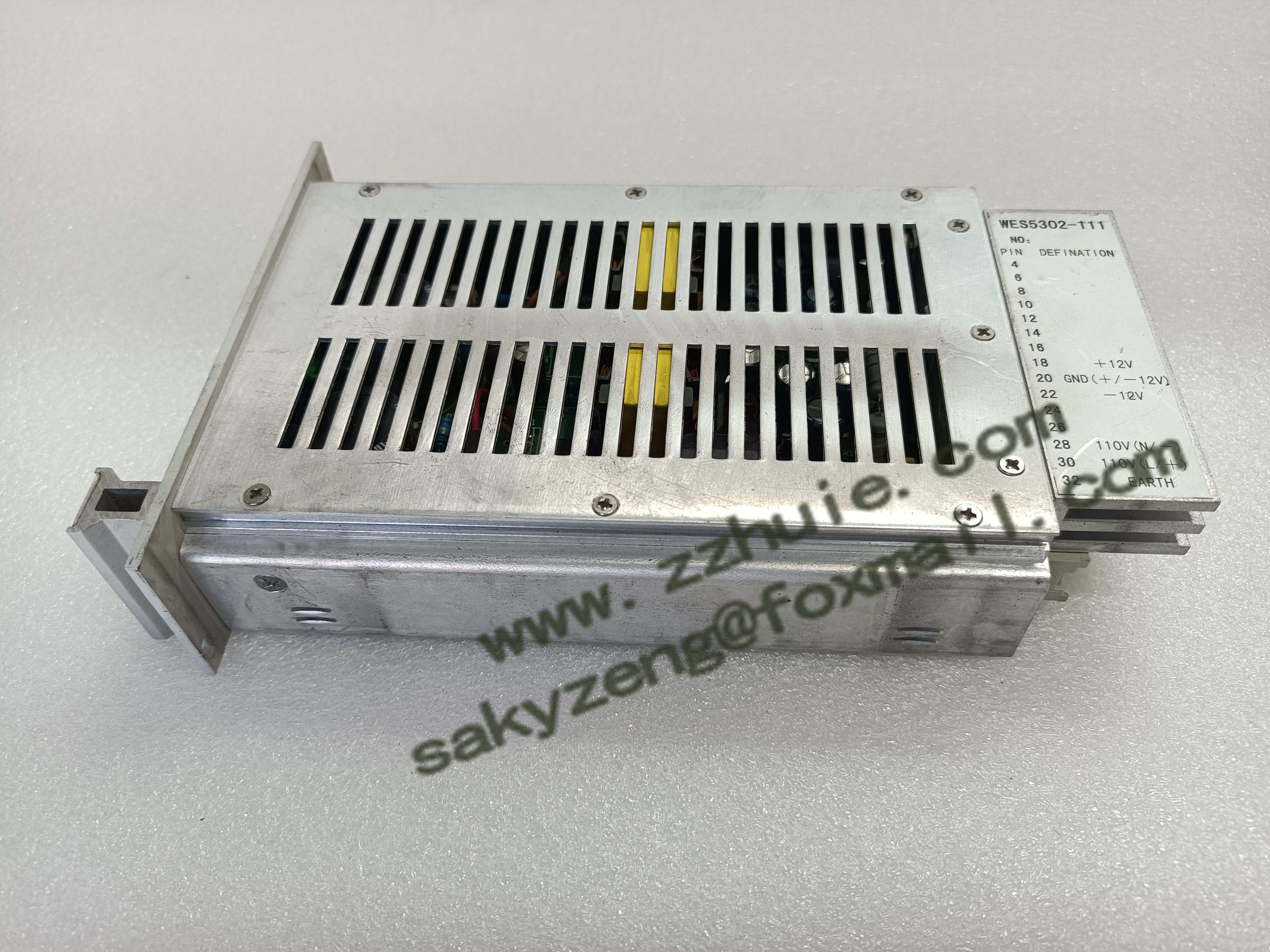 GE WES5302‑111 Rack‑Mount Industrial Power Supply Module