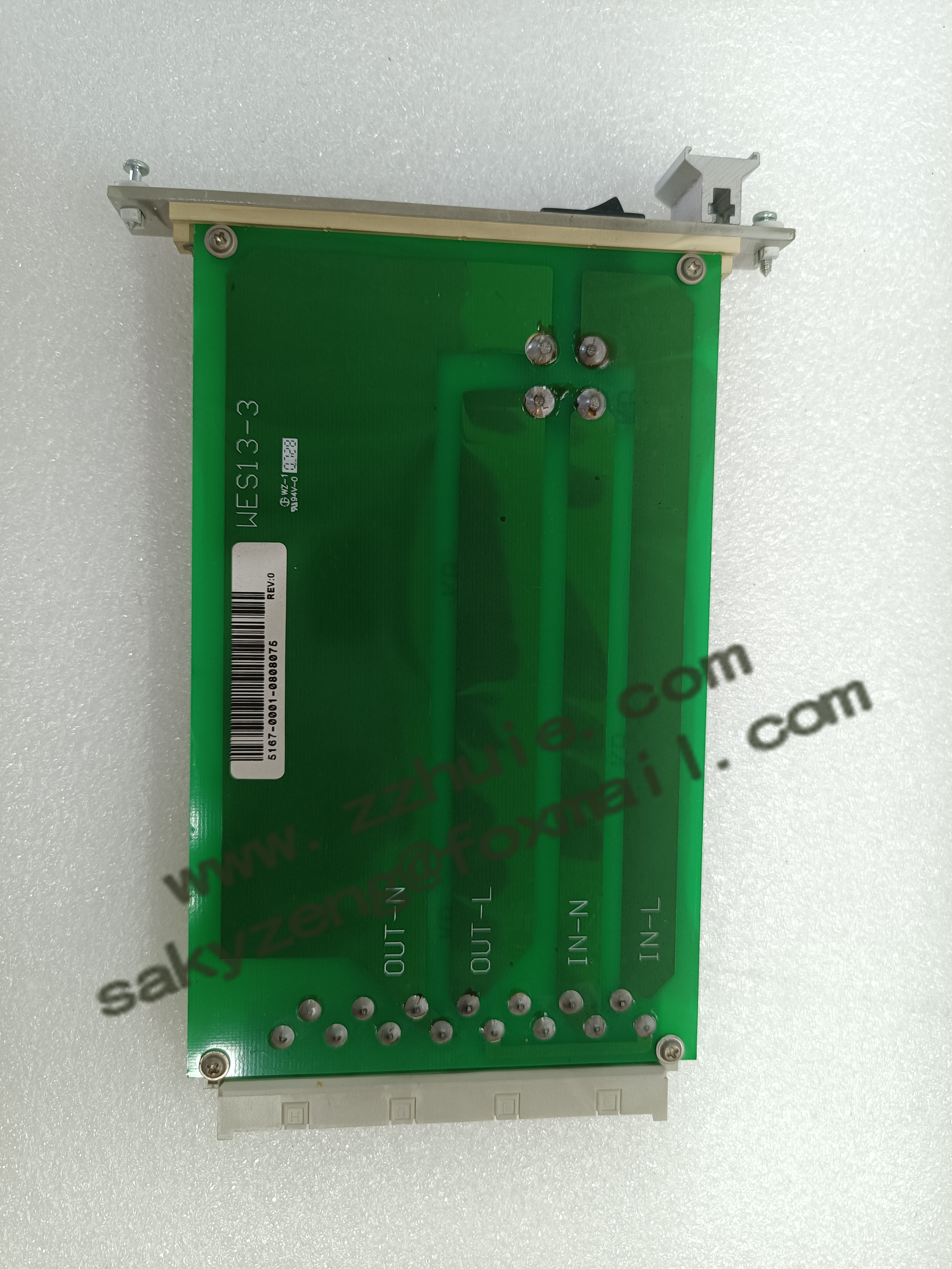 GE WES13-3 Industrial Safety and Control Module for DCS Systems
