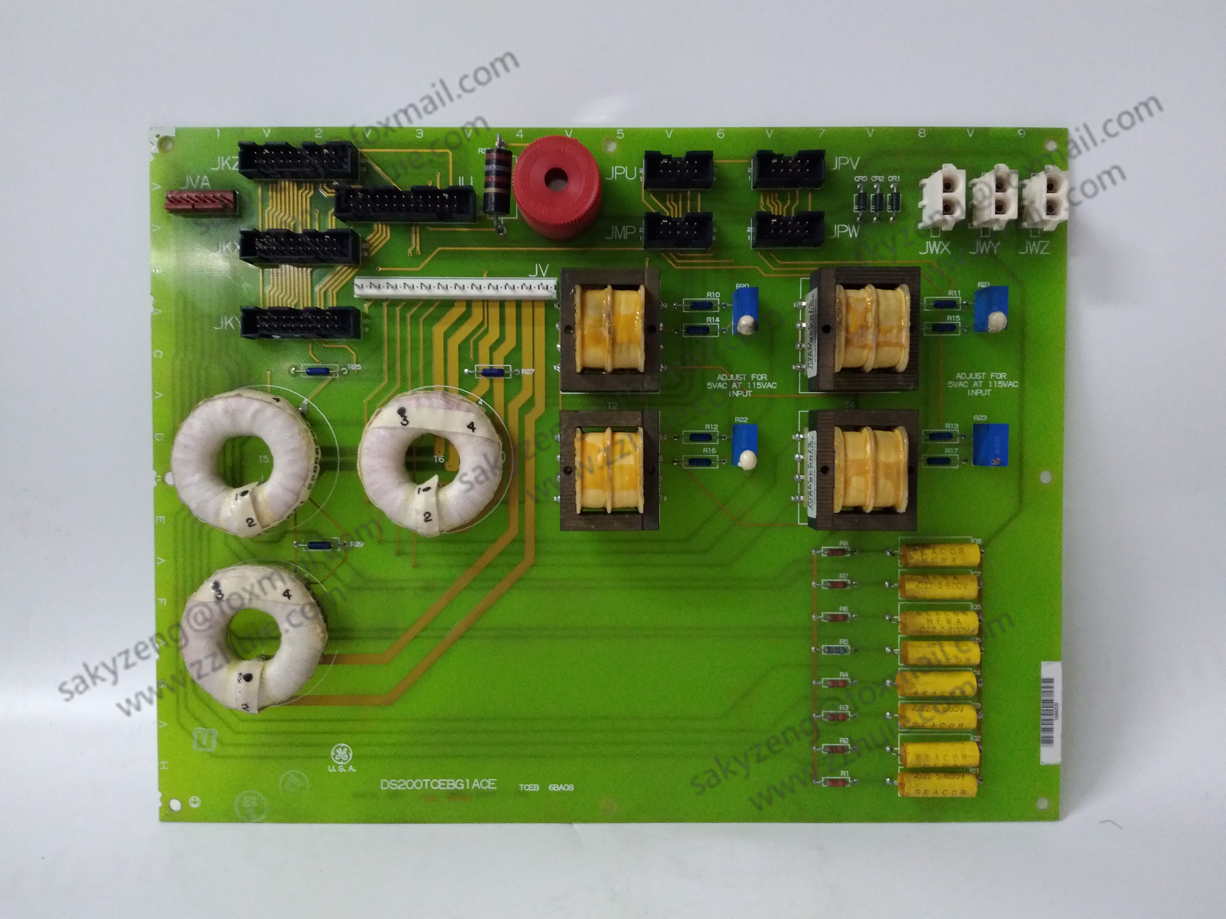 GE DS200TCEBG1A | Gas turbine control card
