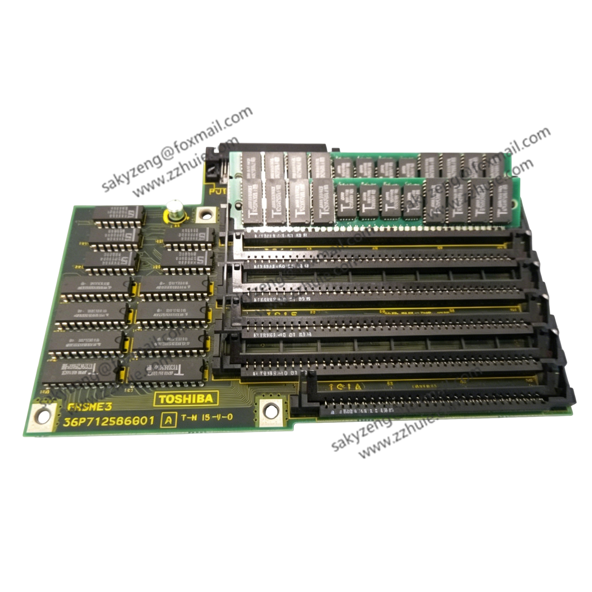 Toshiba CPUX01-01 (CPUX01G001) CPU Circuit Board / TOSMAP Turbine Generator Control Module