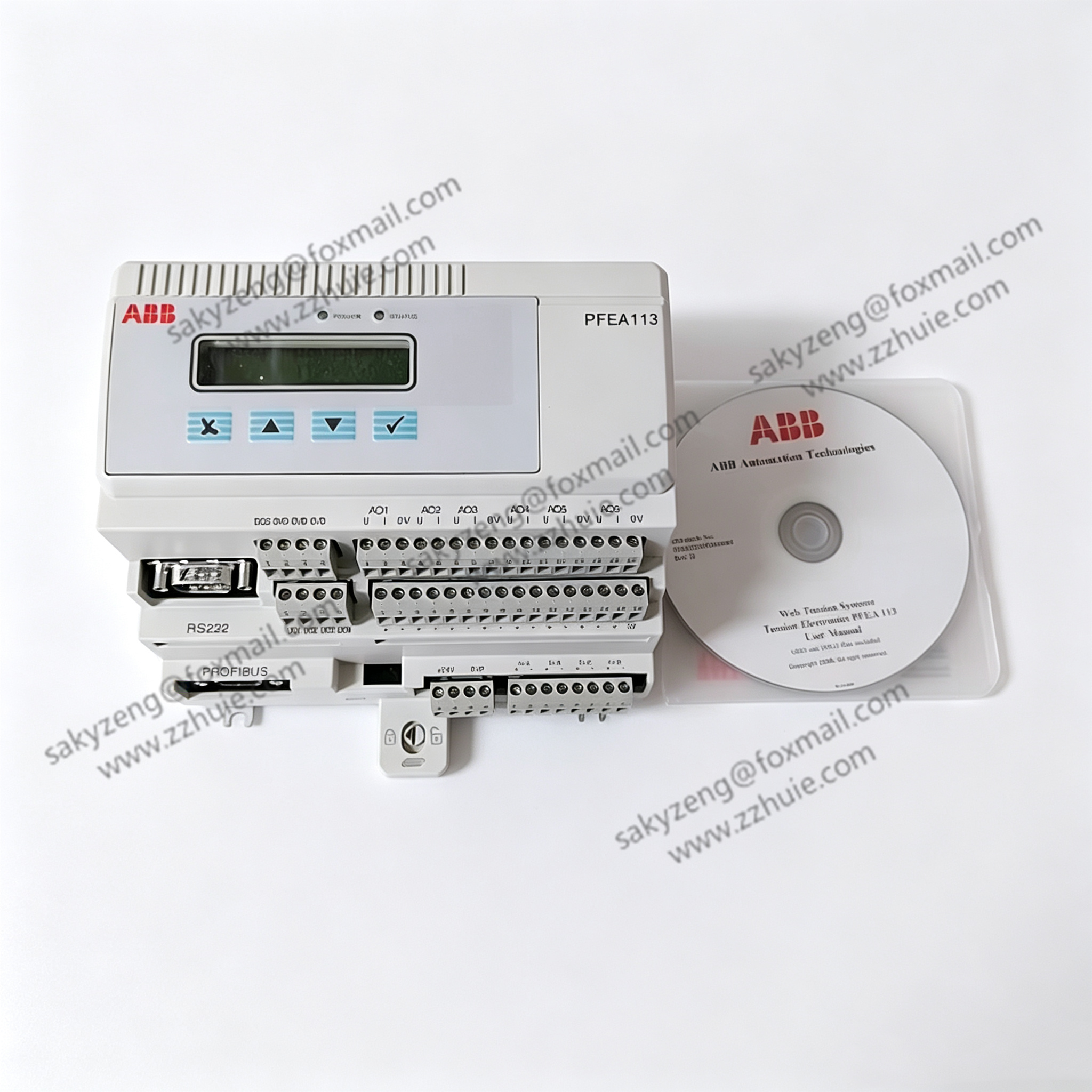 ABB PFEA113-20 3BSE050092R20 PROFIBUS Tension Control Amplifier for Winding Equipment