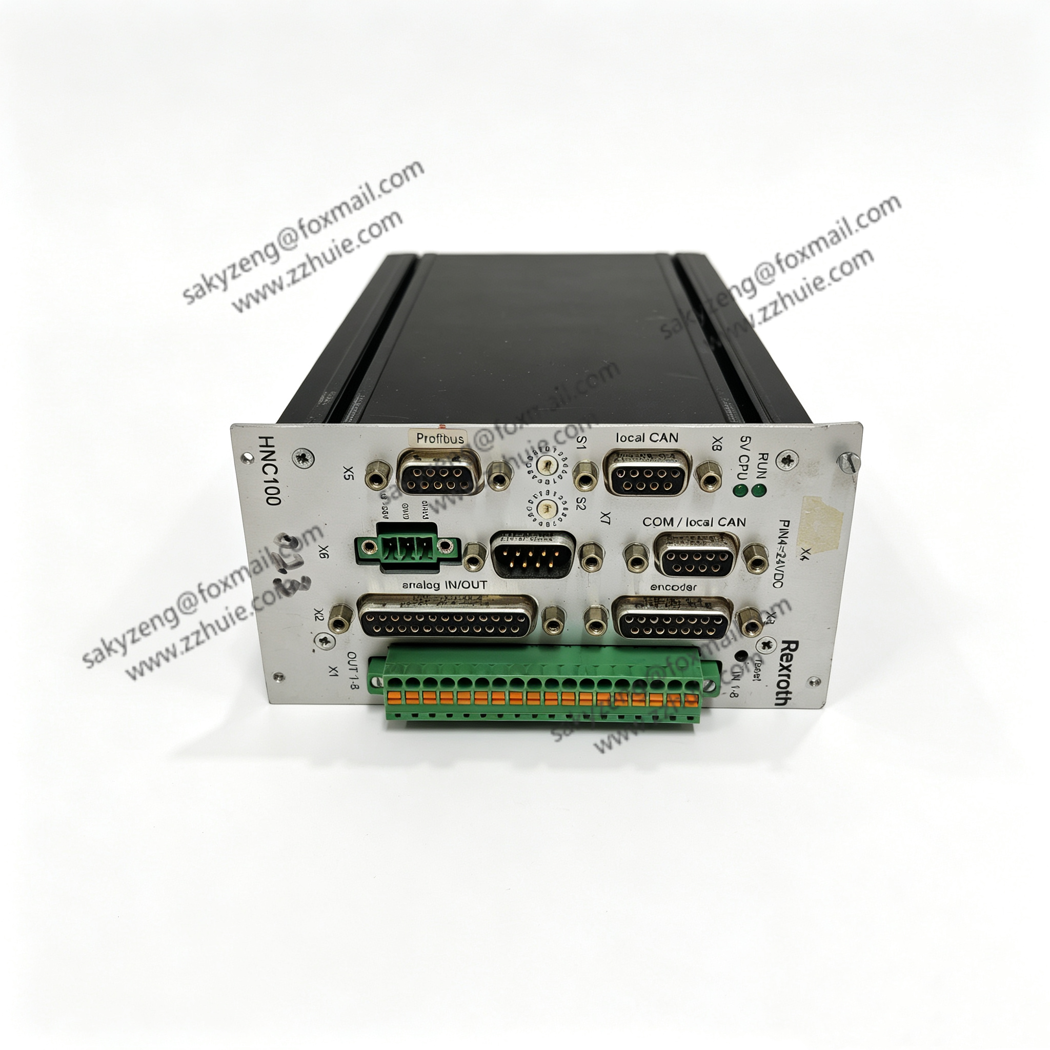 Rexroth VT-HNC100-1-23/W-08-P-0 Single Hydraulic Axis Digital NC Motion Controller with PROFIBUS DP