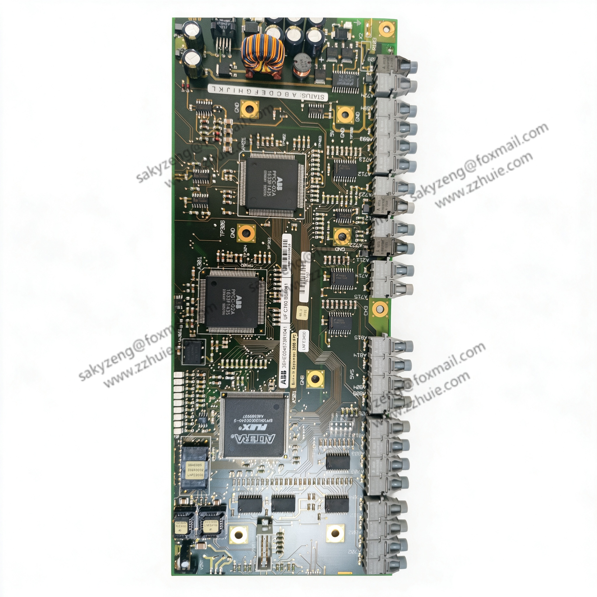 ABB UFC760BE1041 3BHE004573R1041 High‑Voltage Drive Control Interface Board